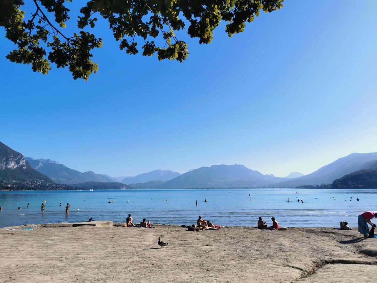 Charmant Appartement A 1 Minute Du Lac Annecy Kültér fotó