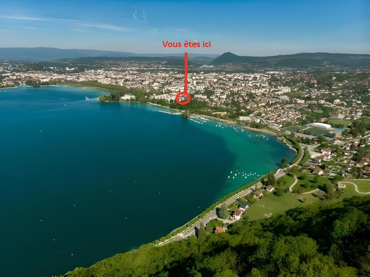 Charmant Appartement A 1 Minute Du Lac Annecy Kültér fotó